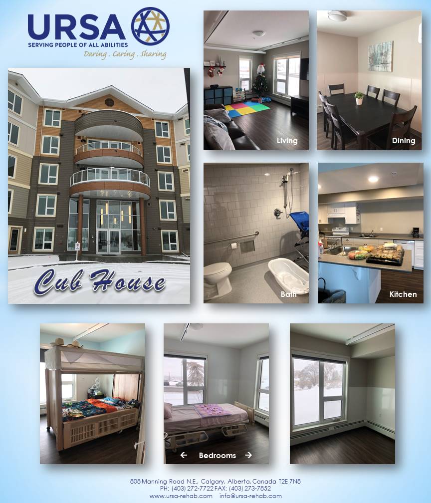 URSA’s “Cub House” Now Open! Universal Rehabilitation Service Agency